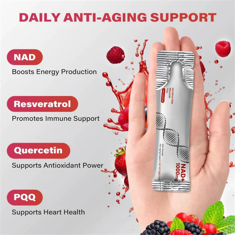 NAD+ Liquid Energy & Antioxidant Supplement