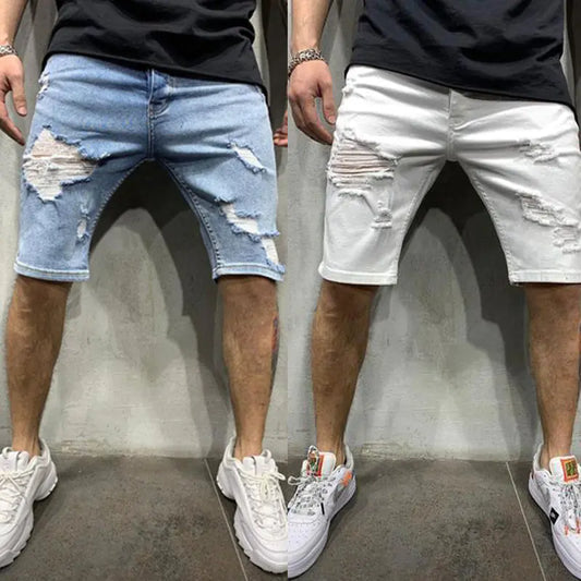 Stylish Ripped Slim Denim for Men