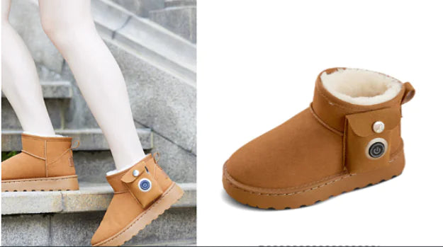 Cozy Charging Snow Boots