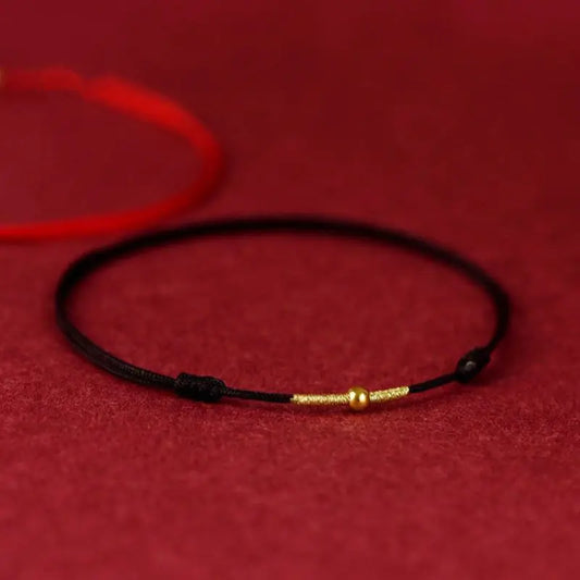Fourleaf Grass Simple Woven Hand Rope Bracelet