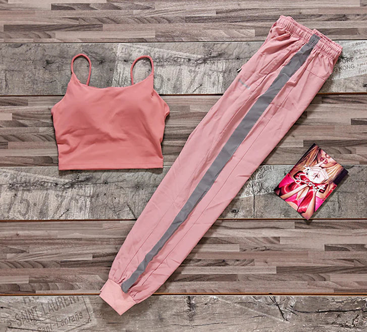 Victoria Women's Yoga Outfit - Slimming 3-Piece Set